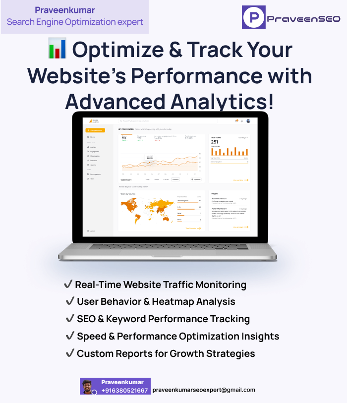 Optimize & Track Your Website’s Performance with Advanced Analytics!